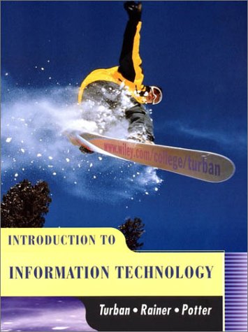 Beispielbild fr Introduction to Information Technology zum Verkauf von SecondSale