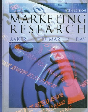 Beispielbild fr Marketing Research (6th ed) zum Verkauf von HPB-Red