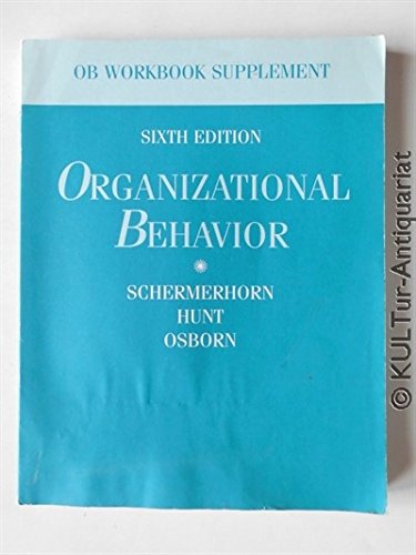 Stock image for OB Workbook Supplement to accompany Organizational Behavior: Sixth Edition for sale by Between the Covers-Rare Books, Inc. ABAA