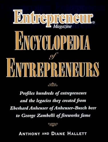 Imagen de archivo de Entrepreneur Magazine Encyclopedia of Entrepreneurs a la venta por Better World Books