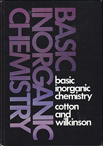 Imagen de archivo de Basic Inorganic Chemistry a la venta por ThriftBooks-Dallas