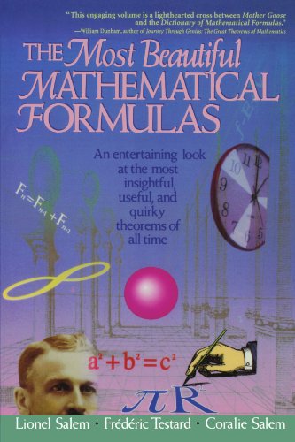 Beispielbild fr The Most Beautiful Mathematical Formulas: An Entertaining Look at the Most Insightful, Useful, and Quirky Theorems of All Time zum Verkauf von Wonder Book