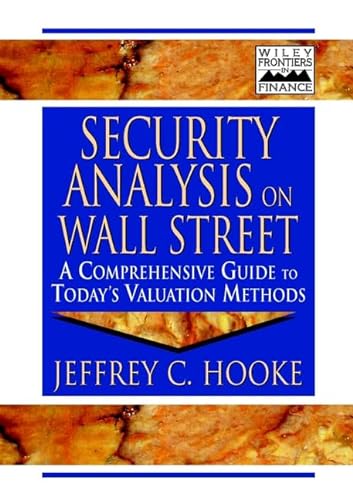 9780471177418: Security Analysis on Wall Street: A Comprehensive Guide to Today's Valuation Methods (Frontiers in Finance Series)