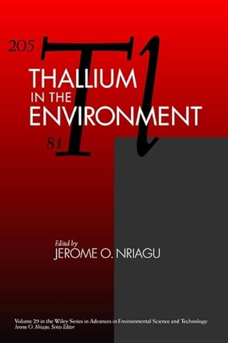 Stock image for Thallium in the Environment for sale by Better World Books