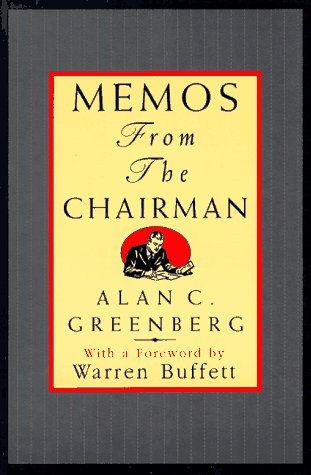 9780471177579: Memos from the Chairman