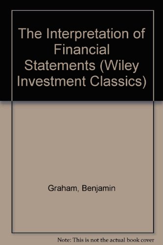 9780471177609: The Interpretation of Financial Statements