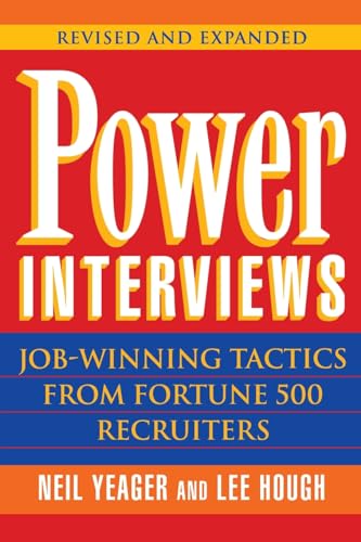 Imagen de archivo de Power Interviews: Job-Winning Tactics from Fortune 500 Recruiters a la venta por SecondSale