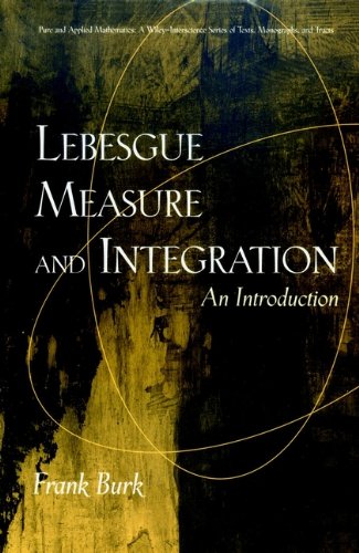 Imagen de archivo de Lebesgue Measure and Integration: An Introduction a la venta por Byrd Books