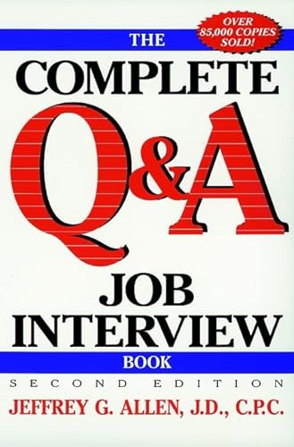 9780471180944: The Complete Q & A Job Interview Book
