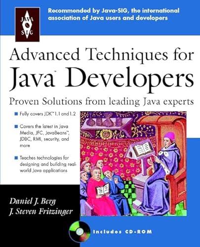 Imagen de archivo de Advanced Techniques for Java Developers a la venta por HPB-Red