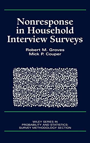 Imagen de archivo de Nonresponse in Household Interview Surveys a la venta por HPB-Red