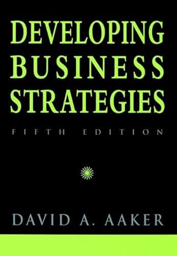 9780471183648: Developing Business Strategies