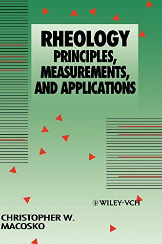 Imagen de archivo de Rheology: Principles, Measurements, and Applications a la venta por HPB-Red