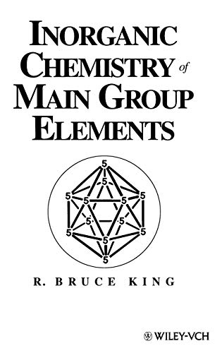 9780471186021: Inorganic Chemistry of Main Group Elements
