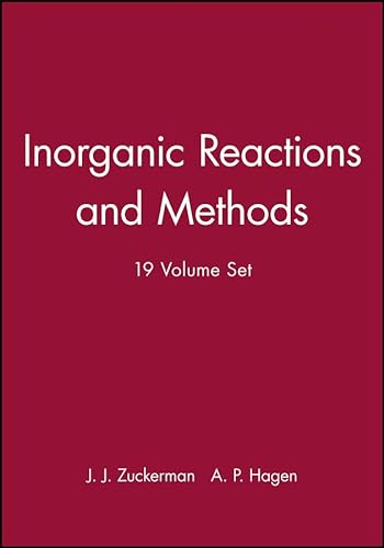 9780471186533: Inorganic Reactions and Methods, Set (Inorganic Reactions and Methods, 19 Volumes)