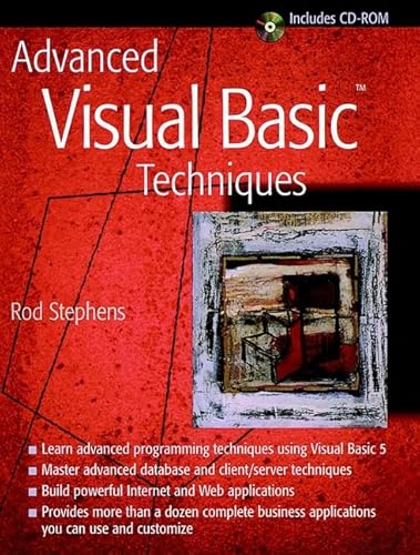 Beispielbild fr Advanced Visual Basic Techniques zum Verkauf von Better World Books