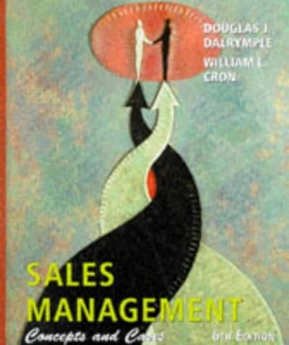 Beispielbild fr Sales Management : Concept and Cases zum Verkauf von Better World Books