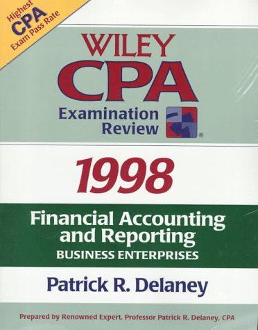 Wiley CPA Examination Review, 4 Volume Set (9780471193210) by Delaney, Patrick R.