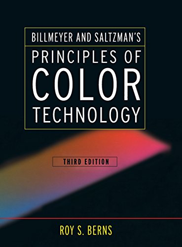Imagen de archivo de Billmeyer and Saltzman's Principles of Color Technology a la venta por ThriftBooks-Atlanta