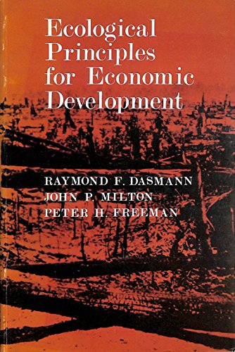 9780471196068: Ecological Principles for Economic Development