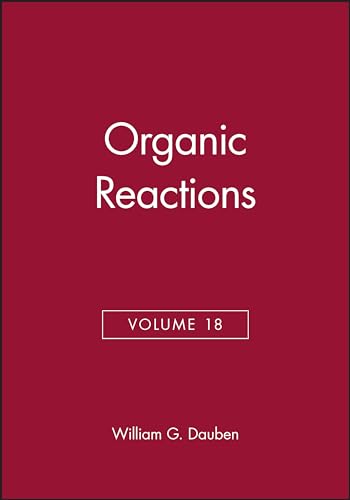Stock image for Organic Reactions [Volume 18] for sale by Speedy Book
