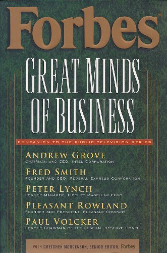 9780471196525: Forbes Great Minds of Business: Companion to the Public Television Series