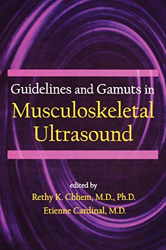 Beispielbild fr Guidelines and Gamuts in Musculoskeletal Ultrasound (Medical Sciences) zum Verkauf von Chiron Media