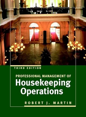 Beispielbild fr Professional Management of Housekeeping Operations, 3rd Edition zum Verkauf von Bookmans