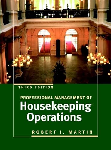 9780471198628: Professional Management of Housekeeping Operations
