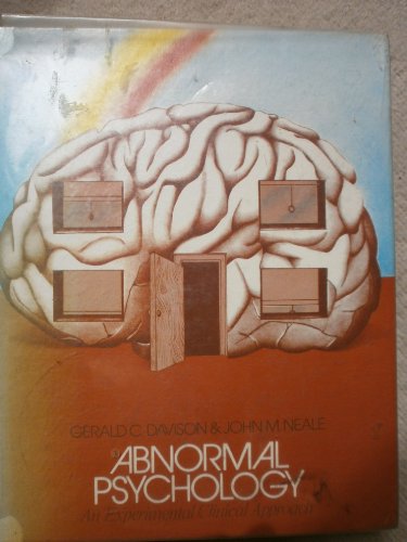 Stock image for Abnormal psychology;: An experimental clinical approach for sale by HPB-Red