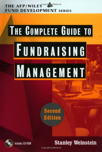 Beispielbild fr The Complete Guide to Fundraising Management (AFP/Wiley Fund Development Series) zum Verkauf von Better World Books: West