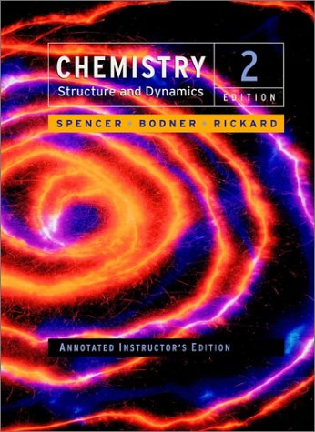 Imagen de archivo de Chemistry: Structure and Dynamics (Annotated Instructor's Edition) a la venta por BookHolders