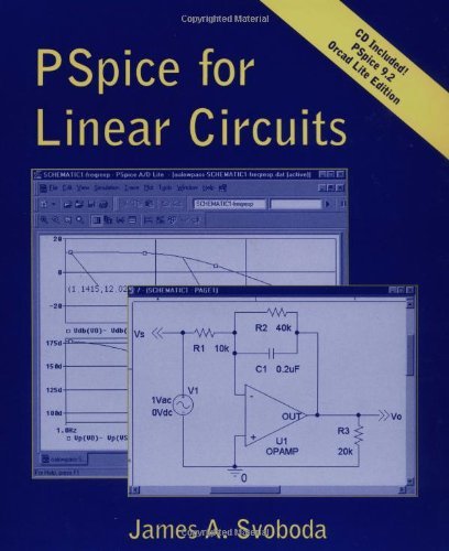 Beispielbild fr PSpice for Linear Circuits (uses PSpice Version 9. 2) zum Verkauf von Better World Books
