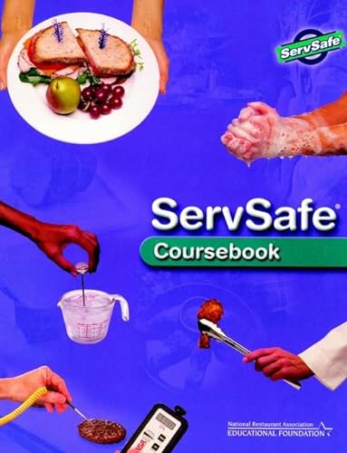 Imagen de archivo de ServSafe? Coursebook with Exam Answer Sheet a la venta por HPB-Red