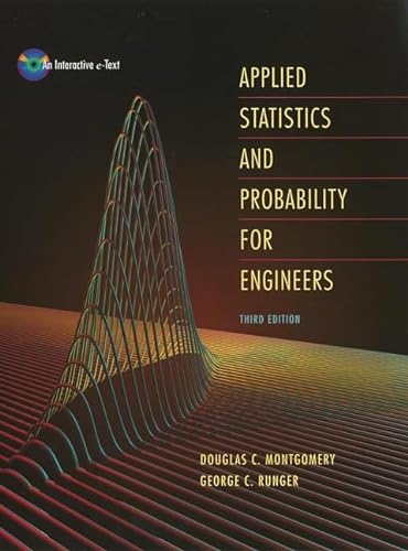 9780471204541: Applied Statistics and Probability for Engineers
