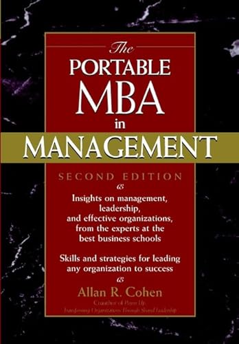 Beispielbild fr The Portable MBA in Management zum Verkauf von BooksRun