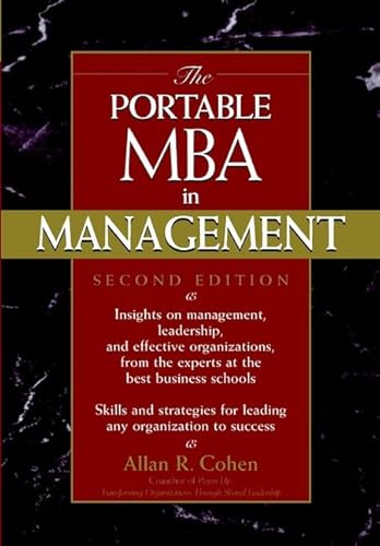 Stock image for The Portable MBA in Management for sale by BooksRun