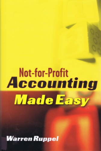 Beispielbild fr Not-for-Profit Accounting Made Easy zum Verkauf von Better World Books