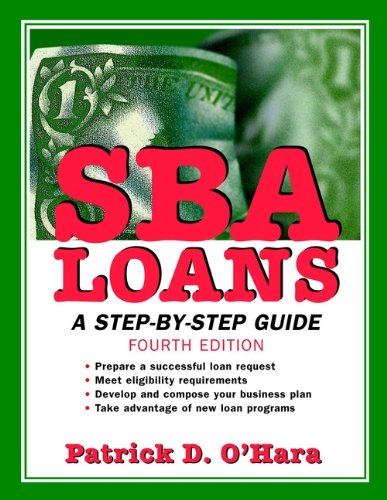 Beispielbild fr SBA Loans: A Step-by-Step Guide zum Verkauf von Wonder Book