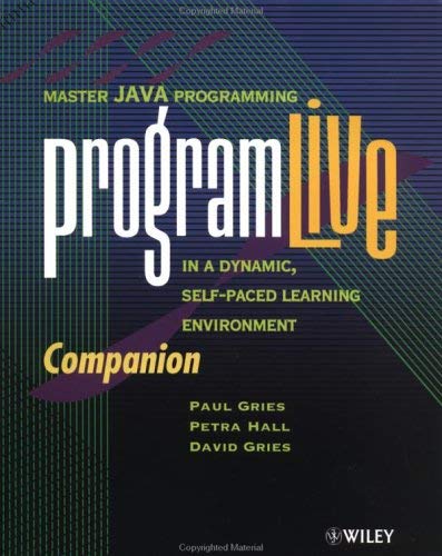 Imagen de archivo de Programlive Companion a la venta por Phatpocket Limited