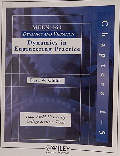 Stock image for Dynamics in Engineering Practice: Chapters 1-5 for sale by HPB-Red