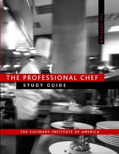 Imagen de archivo de The Professional Chef, 7e Study Guide a la venta por HPB-Red