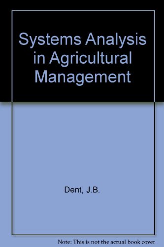 9780471209300: Systems Analysis in Agricultural Management