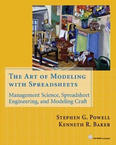 Beispielbild fr The Art of Modeling with Spreadsheets: Management Science, Spreadsheet Engineering, and Modeling Craft zum Verkauf von ThriftBooks-Reno