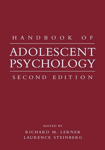 9780471209485: Handbook of Adolescent Psychology