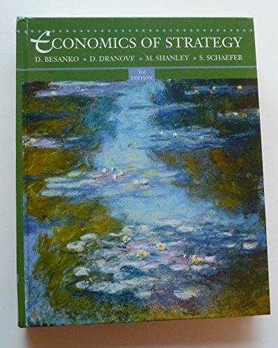 9780471212133: Economics of Strategy
