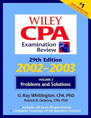 9780471213567: Wiley CPA Examination Review 2002-2003: v. 2 (Wiley CPA Examination Review: Problems and Solutions)