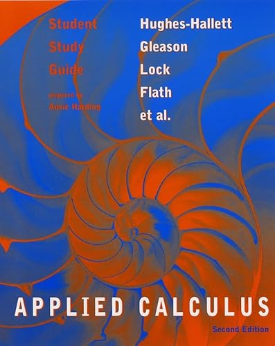 Beispielbild fr Student Study Guide to Accompany Applied Calculus zum Verkauf von Better World Books