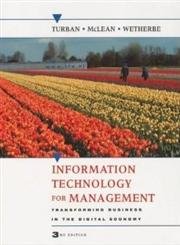 9780471215332: Information Technology for Management: Transforming Business in the Digital Economy (Wiley international edition)