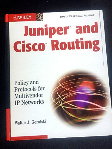 Stock image for Juniper and Cisco Routing for sale by HPB-Red